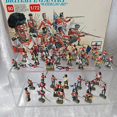 1:72 ESCI #215 NAPOLEONIC. BRITISH INFANTRY WATERLOO 1815   Painted • £4.99