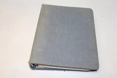 Vintage 1940s - 1960s Handwritten Art & History Journal With Clippings 3-Ring • $34.99