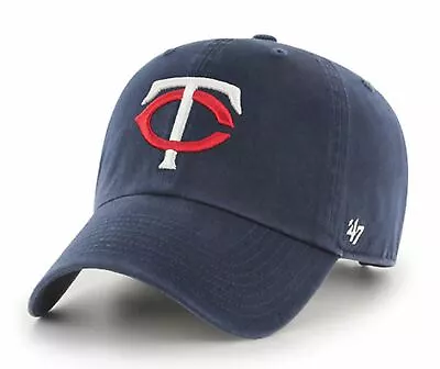 Minnesota Twins '47 Clean Up Adjustable Cotton Hat- NAVY BLUE MLB ~FREE SHIP • $28.99