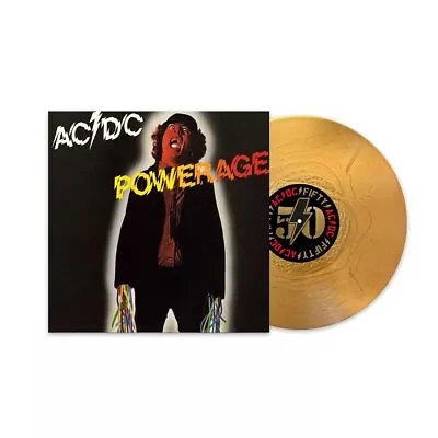 AC/Dc Powerage Ltd 1LP Gold Nugget Vinyl AC/Dc Fifty 2024 Columbia • $67.17
