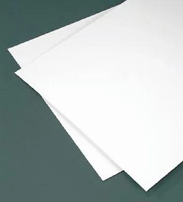 $14.83 • Buy White Styrene Polystyrene Plastic Sheet .020  Thick 24  X 24  Vacuum Forming