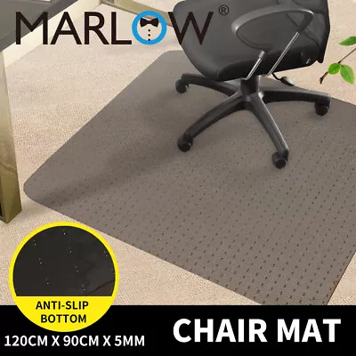 Marlow Chair Mat Office Carpet Floor Protectors Home Room Computer Work 120X90 • $36.99