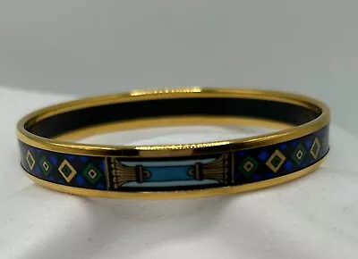 Roman Pillar  Michaela Frey Team  Gold Filled Bangle Bracelet 9 In 2.75 Opening • $129