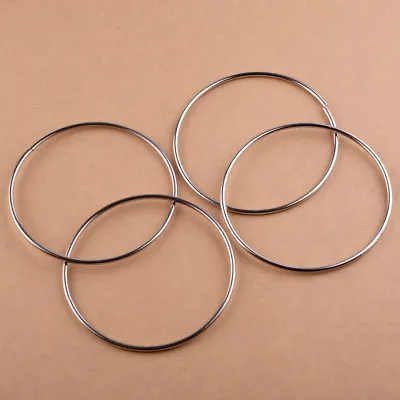 £6 • Buy 4 Chinese Magic Trick Linking Rings Set Lock Kids Party Show Stage 10cm Diameter