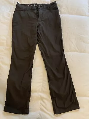 WRANGLER Men's 5-Pocket Outdoor Fleece Lined Pants - NW880SM- Size 34x32 • $15