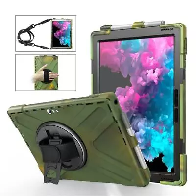 Tablet Shockproof Protective Case Cover For Microsoft Surface Pro 4 5 6 7 12.3 • £9.44