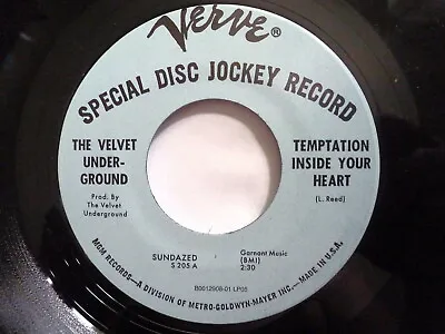 VELVET UNDERGROUND PROMO 45 RPM 7  VINYL - Temptation Inside Your Heart REISSUE • $19.99