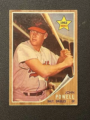 1962 Topps #99 John Boog Powell RC Rookie Orioles • $7.99