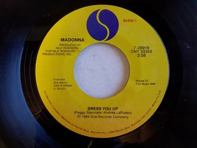 £3.99 • Buy Madonna, Dress You Up, NEW/MINT U.S. Import Jukebox 7  Vinyl Single