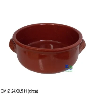 Stampo Pane Römertopf Terracotta 34.5cm - Tegame Per Pane E Torte Fatto In Germania - 2