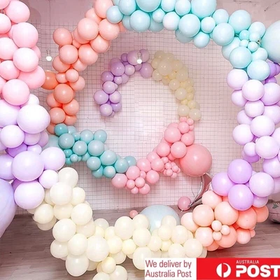 $6.99 • Buy 50Pcs/100Pcs 12cm/25cm Macaron Large Latex Balloons Party Wedding BirthdayDecor 