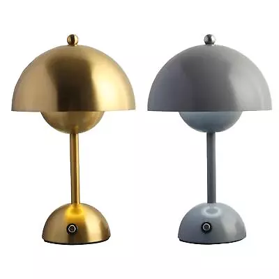 USB Rechargeable Mushroom Bud Night Light LED Ornament Romantic For Bedside • $49.98