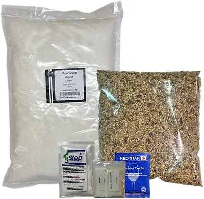 Complete Cracked Corn Malted Barley Specialty Grain American Whiskey Mash And  • $46.99