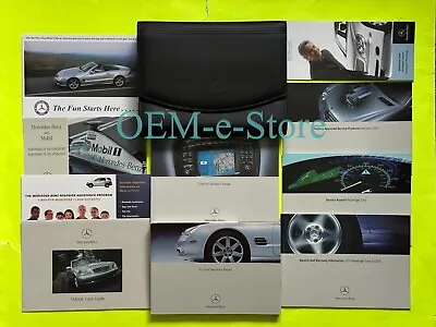 2003 Mercedes SL Class SL500 SL55 Owners Manual Navigation Handbook Guide Set 03 • $199