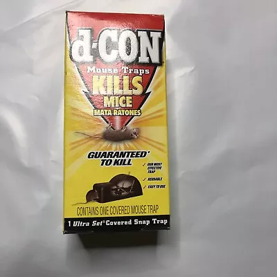 D-Con Ultra-Set Mechanical Covered Mouse Trap (1-Pack) 1920000095 Pack Of DCON • $9.95