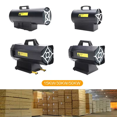 £99.95 • Buy Industrial Propane Gas Space Heater 15-50KW Greenhouse Workshop Garage Farms
