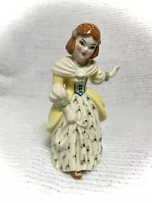 $7.50 • Buy Exquisite 1947 Vintage Ceramic Arts Studio COLONIAL GIRL Figurine -Madison, WI