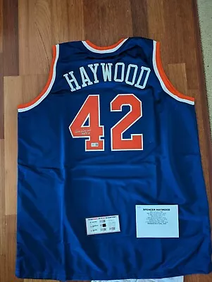 Spencer Haywood Autographed Jersey • $100