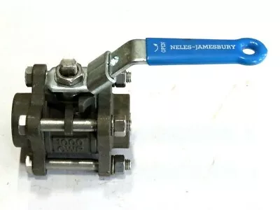 1  Neles-Jamesbury 3A-2236TT-3 WCB Threaded Ball Valve 1000CWP NEW OLD STOCK • $100