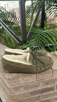 Ugg Men's Corvin Slipper Loafer Slip On Driving Moc Dry Leaf Brown Size 13 • $69.99