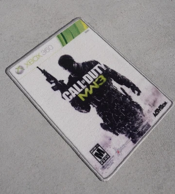 $50 • Buy Handmade MW3 Custom Rug Xbox 360 Game Case