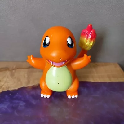 Nintendo Pokemon Charmander Talking Action Figure Flames Vintage 1997 Tomy Toy • $30