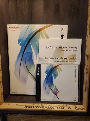 $49.99 • Buy Adobe PhotoShop CS2 For Windows - 2 CD Set W/ Training Video