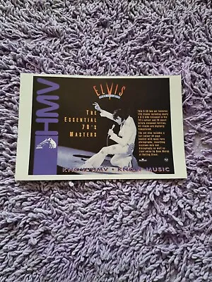 Tnewm3 Advert 5x8 Elvis: 'walk A Mile In My Shoes' The 70's Masters • $7.45