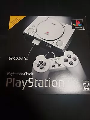  Sony PlayStation Classic Console Brand New Never Opened 20 Games Ready To Ship! • $80