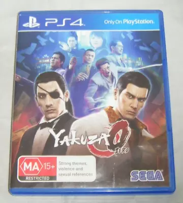 Sony PlayStation 4 PS4 Game - Yakuza 0 Zero • $39.99