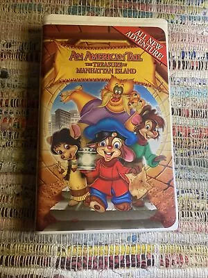 American Tail An - The Treasure Of Manhattan Island (VHS 2000 Clamshell) • $450