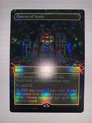 MTG: Lost Caverns Of Ixalan Cavern Of Souls BORDERLESS FOIL Pack Fresh Mint!  • $24