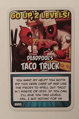 Munchkin Deadpools Taco Truck Promo Card Marvel X-Men Steve Jackson USAOpoly • $33.98
