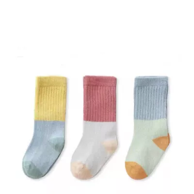 3/6 Pack Newborn Baby Girl Boy Toddler Mesh  Casual Cotton Sports Trainer Socks • £9.48