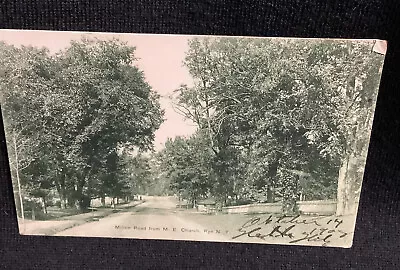 Milton Road Vintage Postcard Rye New York NY M.E. Church • $9.90