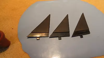 Volvo 240 242 244 245 Early Style Mirror Trim Plates Interior Lot Of 3 • $8