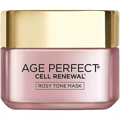 L'Oreal Paris Skincare Age Perfect Rosy Tone Face Mask Radiant Skin 1.7lf Oz • $8.95