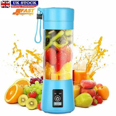 Electric Mini Juice Maker Portable Blender Smoothie Juicer Fruit Machine XMAS • £7.99