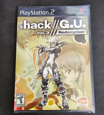 .hack G.U. Vol. 3 Redemption :Sony PlayStation 2 2007 - PS2 Sealed • $80