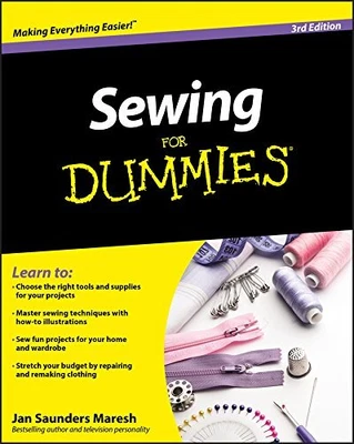 £2.35 • Buy Sewing For Dummies By Saunders Maresh, Jan Paperback Book The Cheap Fast Free