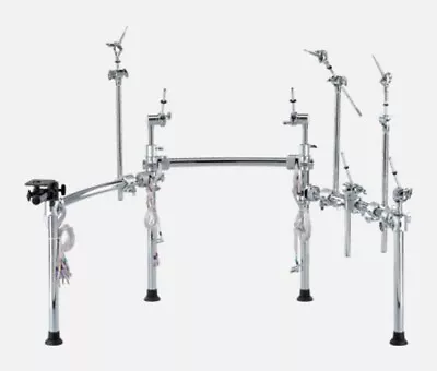 Roland MDS 25 Chrome Rack With Cable Tom And Cymbal Holders V-drum • $619.99