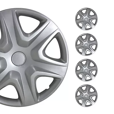 15  4x Wheel Covers Hubcaps For VW Silver Gray • $64.99