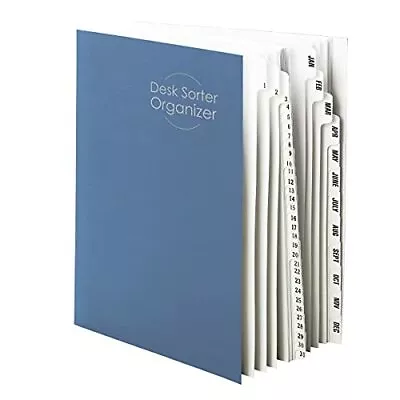 Smead Desk File/Sorter Daily (1-31) And Monthly  Assorted Sizes  Styles  • $23.94