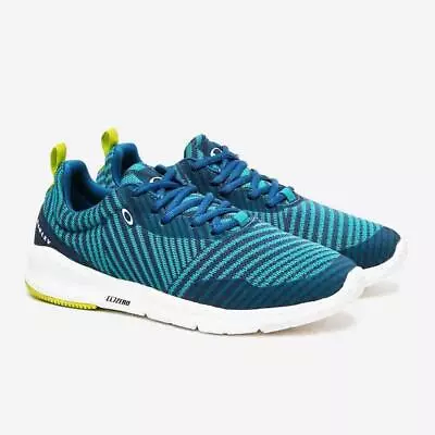 Oakley Mens 10 EV Zero Training Sneakers Running Shoes Athletic Casual Blue NEW • £24.11