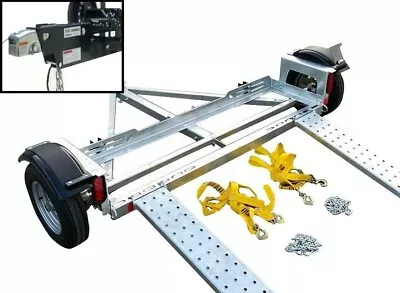 EZ Haul Stand Up Car Tow Dolly With Hydraulic Brakes • $1899