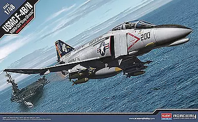 Academy 1/48 USMC F-4B/N VMFA-531  Gray Ghosts  Phantom Plastic Model Kit [12315 • $96.99