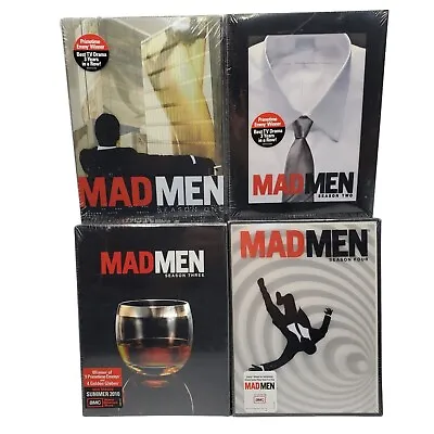 Mad Men Seasons 1-4 One-four Widescreen DVD Sealed NEW TV Series • $29.98
