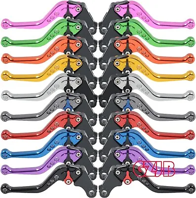 Shorty Long Brake Clutch Levers For Kawasaki Ninja ZX6R 9R 10R 12R 14R Z900 Z650 • $27.54