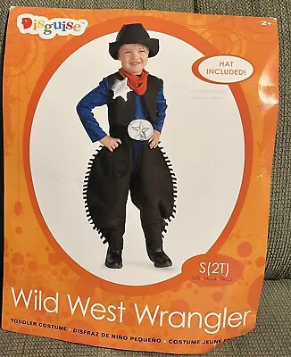 Toddler  Wild Wild West  Costume. 3 Pcs Size S (2T) By Disguise • $10