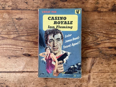 James Bond 007 - Casino Royale Ian Fleming - 1st Edition /6th PAN 1960 • £30